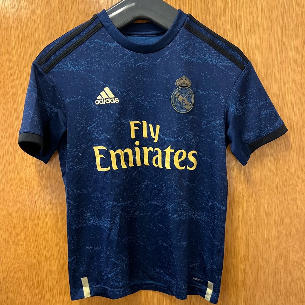 Real Madrid boys soccer jersey